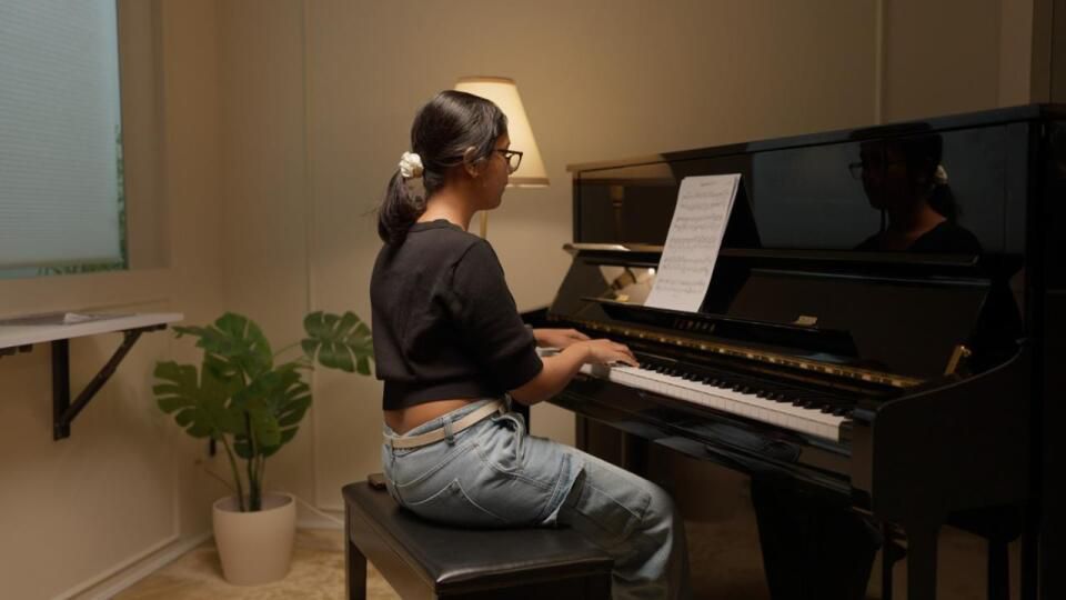 beginner kids piano class
